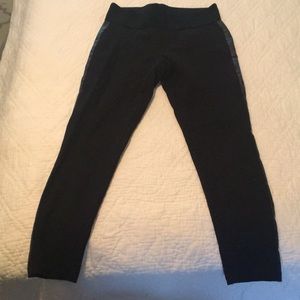 Leggings Ann Taylor faux pocket tuxedo trim